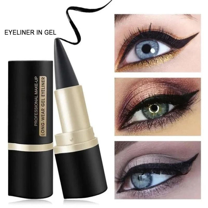 Eyeliner solido a testa singola impermeabile