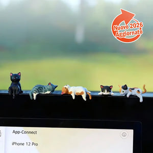 Set di ornamenti da tavolo in miniatura con animali