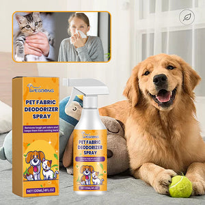 Spray deodorante forte per animali domestici