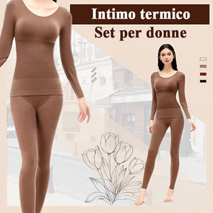 Completo intimo termico da donna