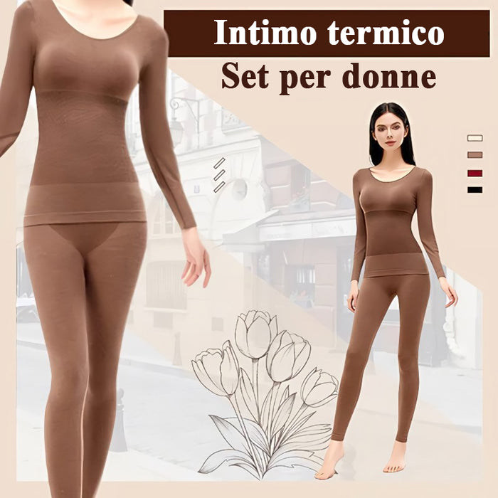 Completo intimo termico da donna