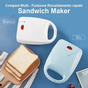 Piastra per sandwich multifunzione a riscaldamento rapido