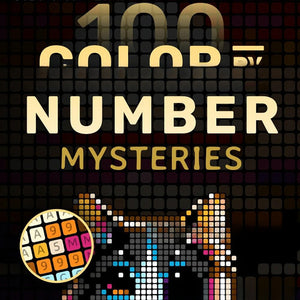 🎨100 puzzle da colorare con i numeri: fantastico libro da colorare