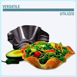 Ciotola da forno in acciaio al carbonio a forma di petalo💥