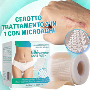 Cerotto 3-in-1 per attenuare le cicatrici