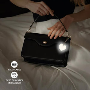 Portachiavi luminoso portatile sensibile al tocco