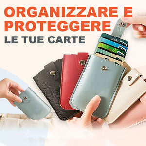 Organizer per carte estraibile personalizzato (Compra uno prendi uno gratis)