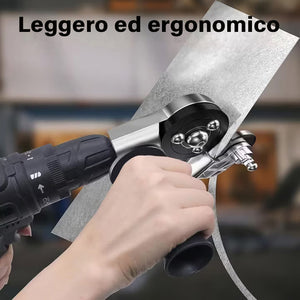 Accessori per il taglio della lamiera per punte da trapano