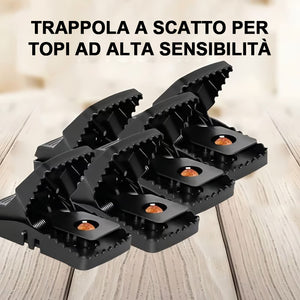 La trappola per topi altamente sensibile è riutilizzabile