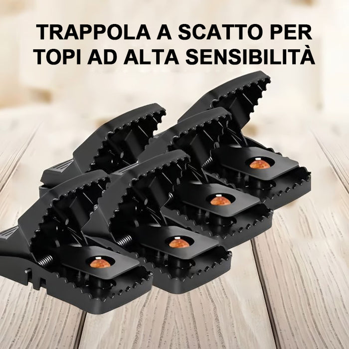 La trappola per topi altamente sensibile è riutilizzabile