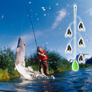 Set per la pesca a mosca artificiale con ami multipli