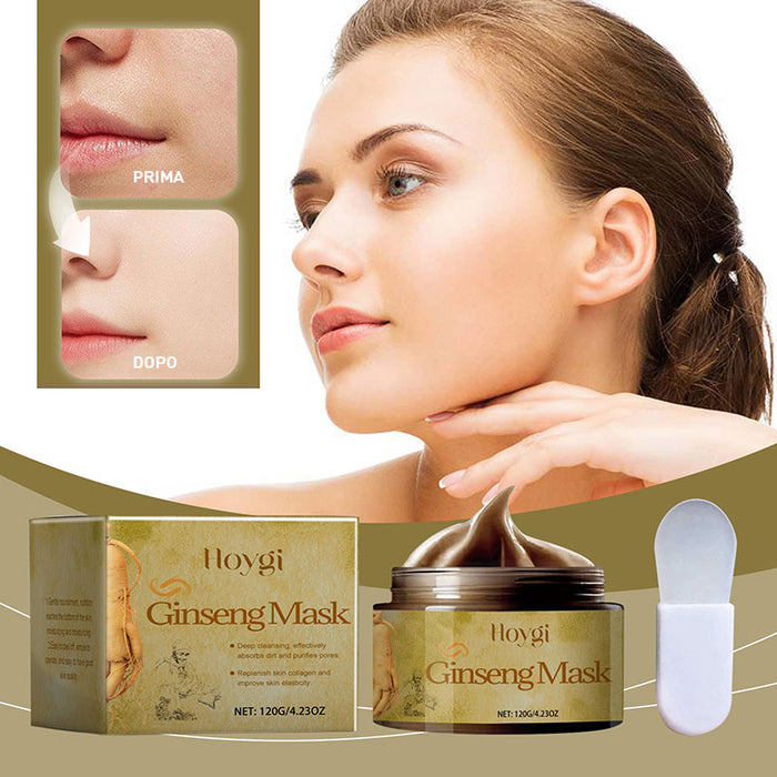 Maschera esfoliante al ginseng