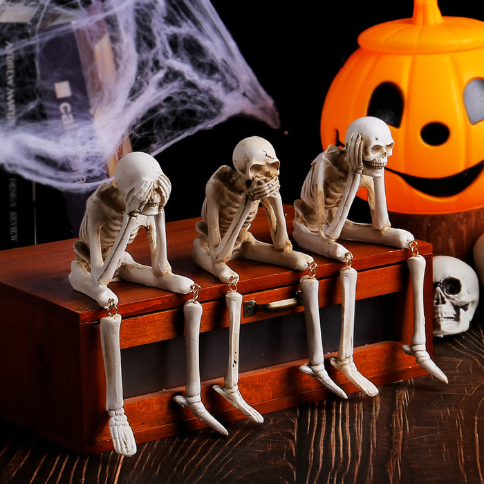 🔥Decorazioni a forma di teschio malvagio per Halloween