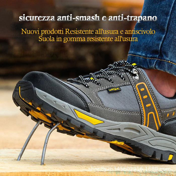 Scarpe di sicurezza resistenti all'abrasione e traspiranti