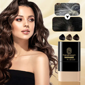 💥Offerta limitata 🔥 Acquista 2 e ricevi 1 gratis!!!🔥 Stilo per la colorazione istantanea dei capelli con pettine 💁‍♀️ integrato~