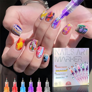⏳Set da 12 penne colorate per nail art🎨💅