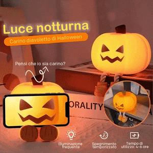 🎃Luce notturna a forma di zucca