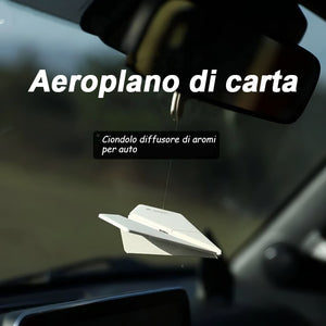 Deodorante per auto sospeso Aeroplano di carta