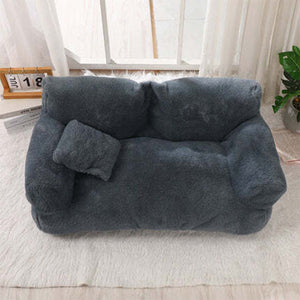 Comodo divano in peluche per animali domestici
