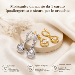 Orecchini magnetici al germanio