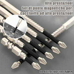 🔥🔨Set di punte per cacciavite magnetiche ad alta potenza