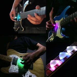 Plettro luminoso per chitarra