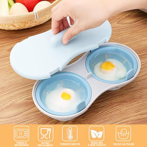 🔥 🥰🥚Cottura a vapore per uova al microonde