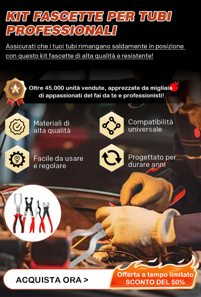Set di 4 strumenti per scollegare i connettori elettrici