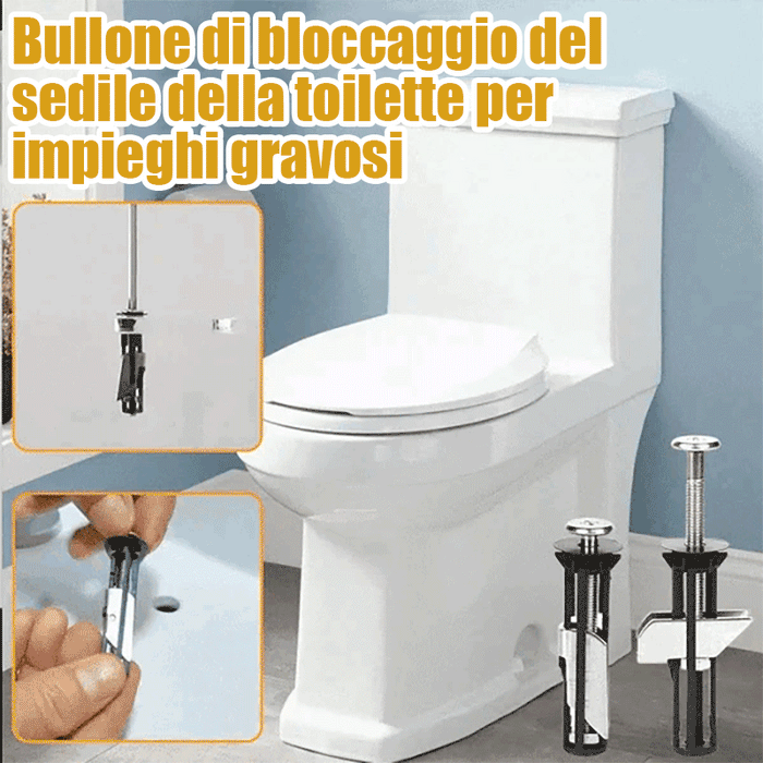 Kit di bulloni per sedili WC