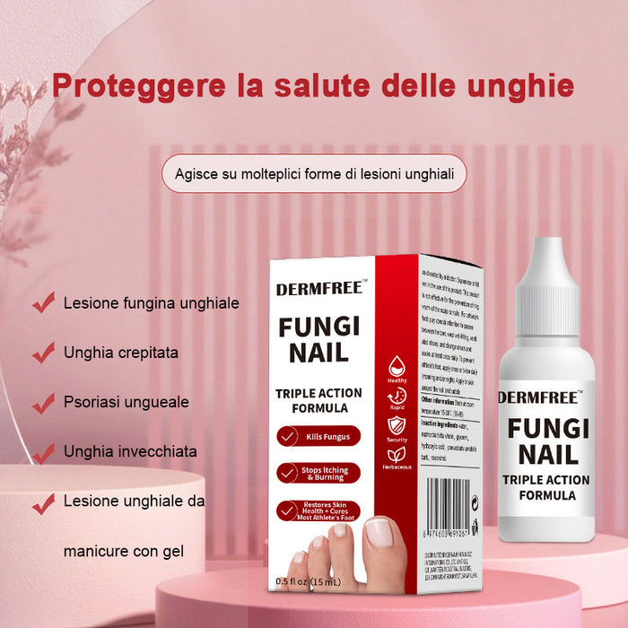 Soluzione a base di erbe per la cura delle unghie