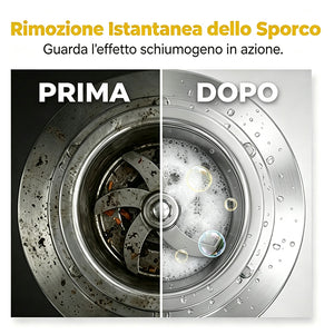 Compresse per la pulizia e la deodorizzazione del tritarifiuti