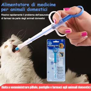 Distributore di medicine per animali（compra uno prendi uno gratis）