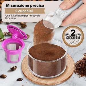 Cucchiaino da caffè di grande capacità (compra 1 e ricevi 1 in omaggio)