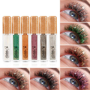 Mascara glitterato perlato