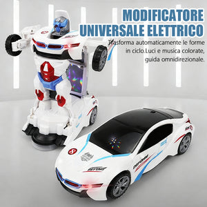 Giocattolo per auto robot a trasformazione automatica