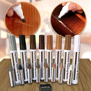 Kit riparazione superficie legno (6/8 colori)