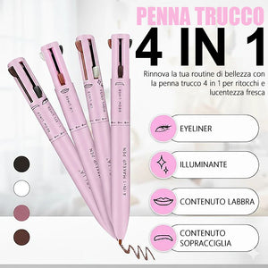 Penna per il trucco 4 in 1 fresca e illuminante