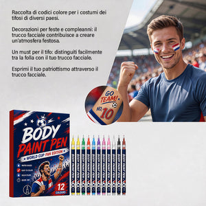 Penna per body painting