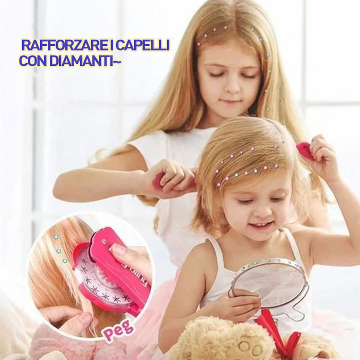 Trecciatrice automatica per capelli fai da te