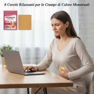 Cerotto per alleviare il dolore mestruale