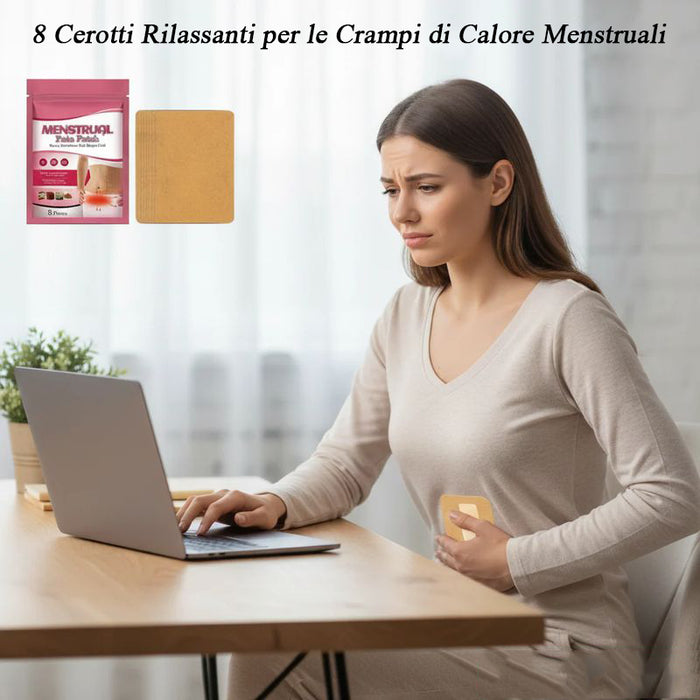 Cerotto per alleviare il dolore mestruale