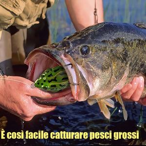 Esca morbida per rane simulate