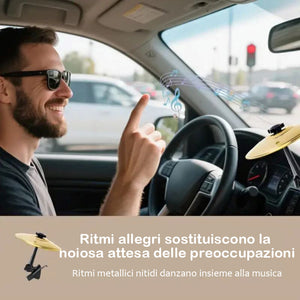 🎁Decorazione per bocchette di ventilazione dell'auto—mini piatti per batteria