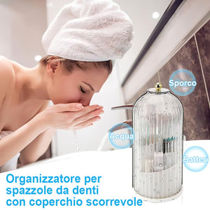 ✨Scatola portaspazzolino con coperchio scorrevole