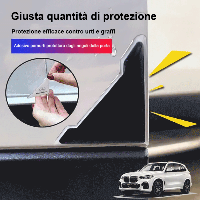 Adesivo per protezione angolare anticollisione della portiera dell'auto