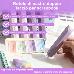 Nastro biadesivo a forma di penna
