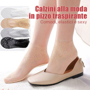Calzini in pizzo alla moda da donna (3 paia)