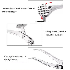 Spremiaglio manuale in lega