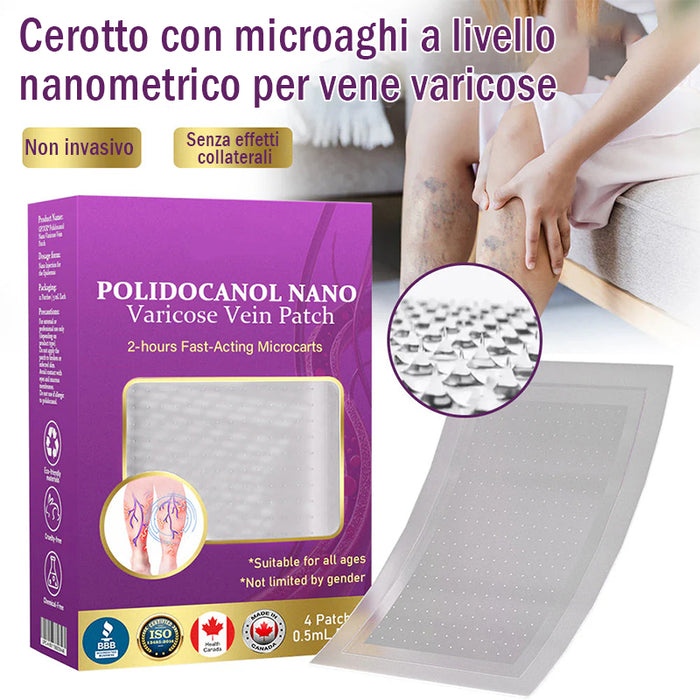 Cerotti per il corpo (per vene varicose, capillari e gonfiore alle gambe)