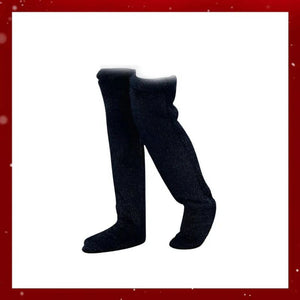 💕Calzini al ginocchio in pile vellutato per Natale❄️🎅
